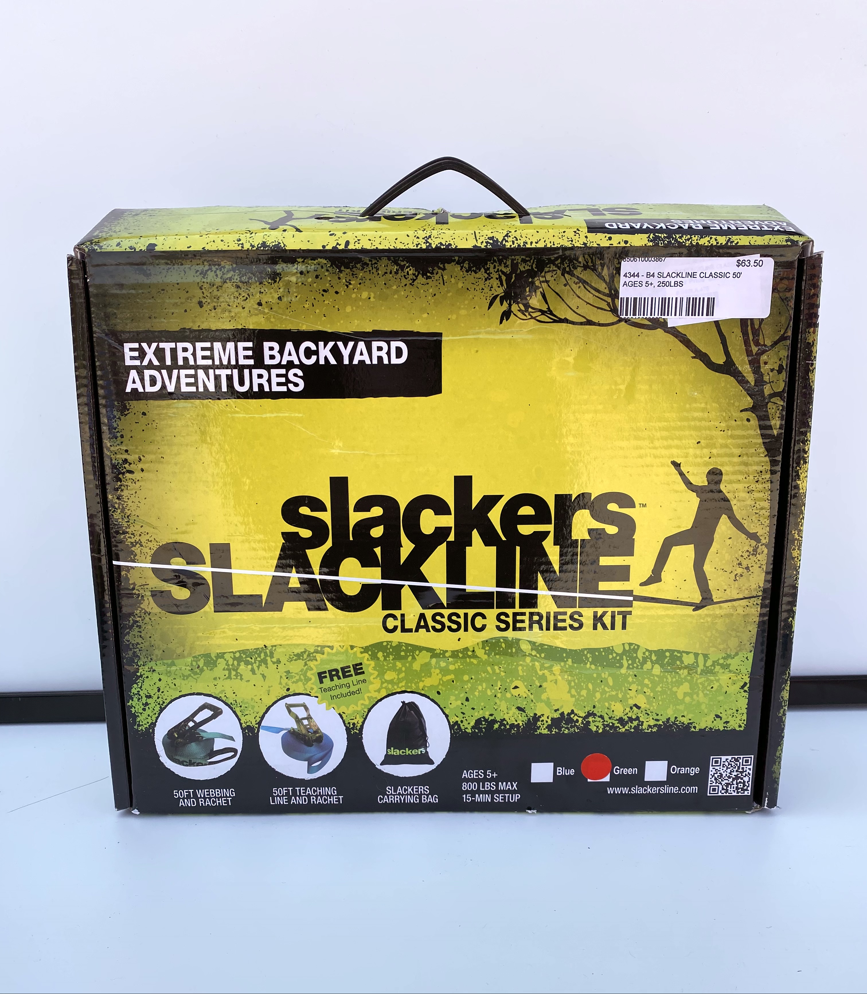 Slacker Line Extreme Backyard Adventures 